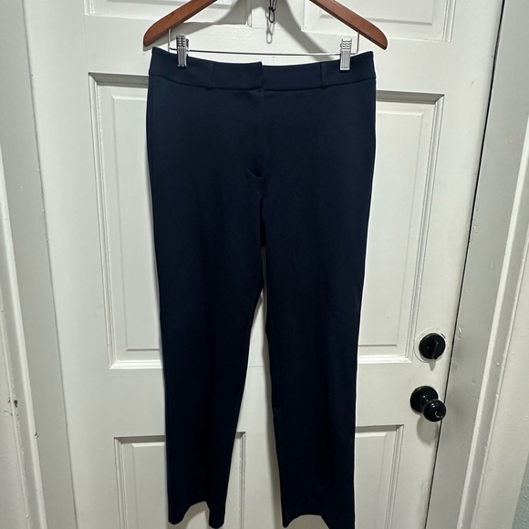 J. McLaughlin Deanne Pants Winter Navy Tailored Professional Size 8 NWOT $188 - Picture 3 of 5